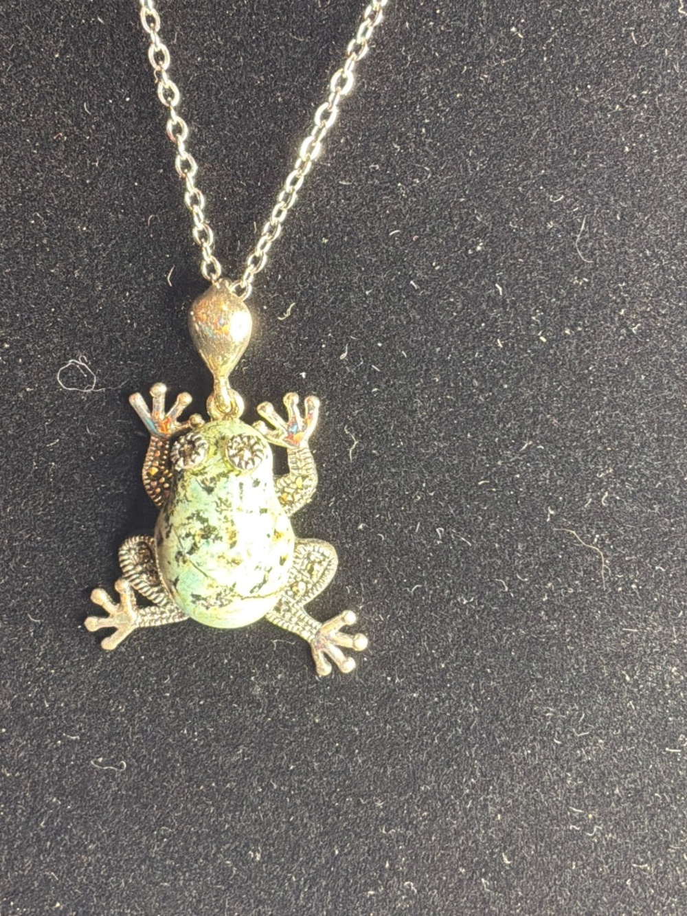 Turquoise Cat, Rabbit, or Turtle, or Frog. - Picture 4 of 4